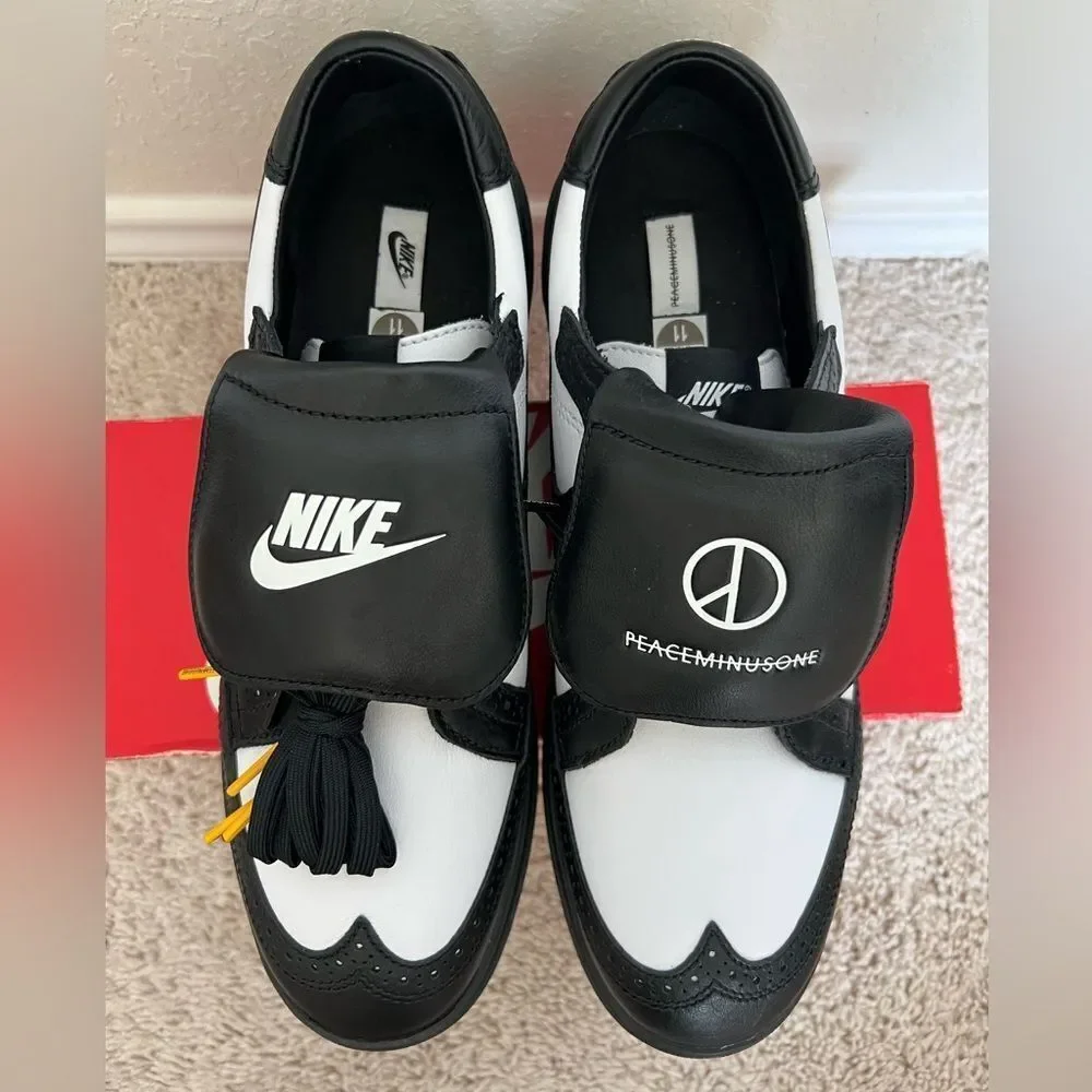 Nike G-Dragon x Kwondo 1 Yin-Yang Black White Leather